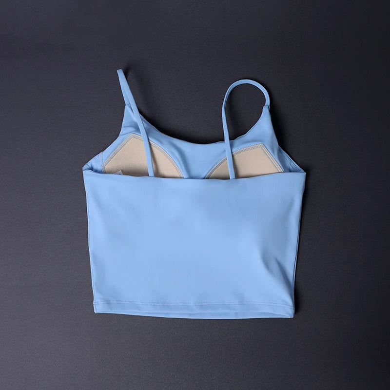 Sports bra top running fitness vest women's quick drying breathable yoga suit Pilates bra