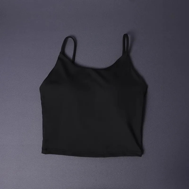 Sports bra top running fitness vest women's quick drying breathable yoga suit Pilates bra